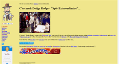 Desktop Screenshot of dodgy-rodge.com